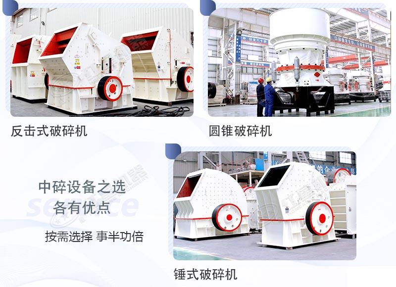 硅礦石中碎機