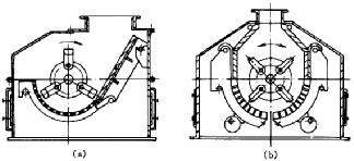 單轉(zhuǎn)子錘式破碎機示意圖